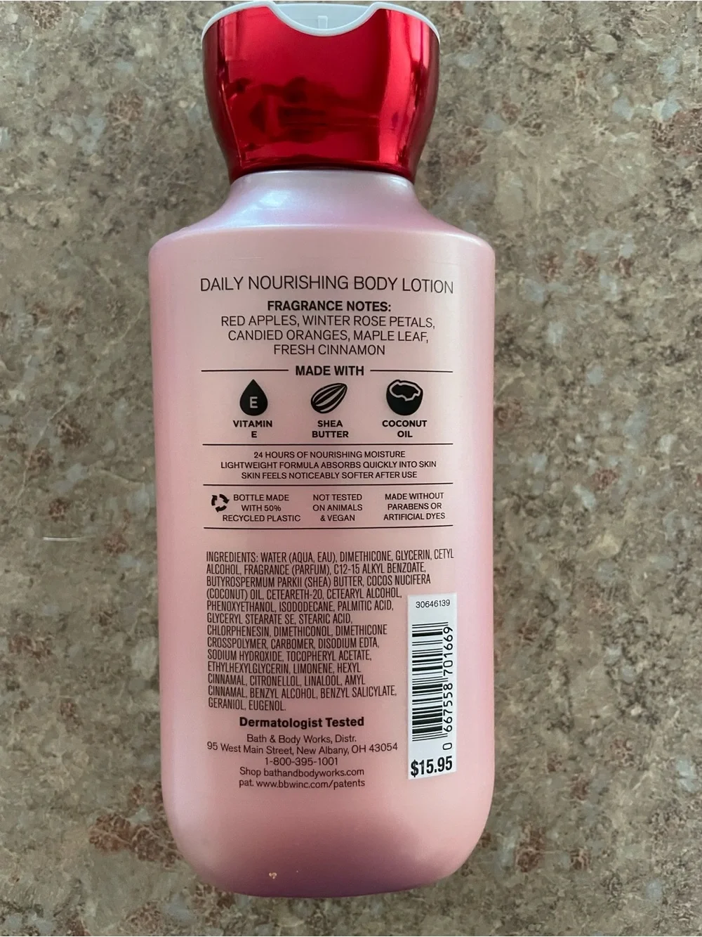 Winter Candy Apple lotion